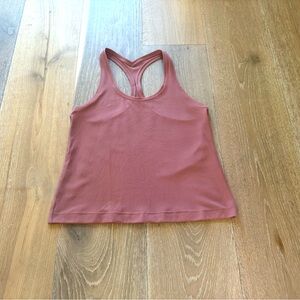 Lululemon Racerback Tank Top Blush Color Size 8